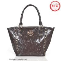 michael kors logo studded medium koffie bakken Tasjes Te Koop vorxd280